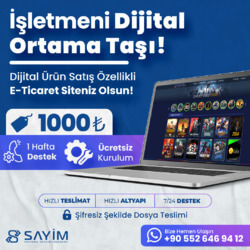 E-Ticaret Yazılımları