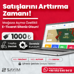 E-Ticaret Yazılımları